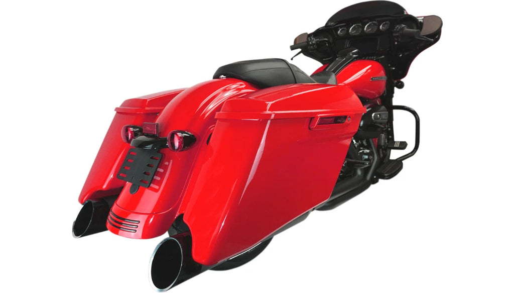 4.5" Slip-On Mufflers for Harley M8 Touring (2017–2023) - Khrome Werks HP Plus