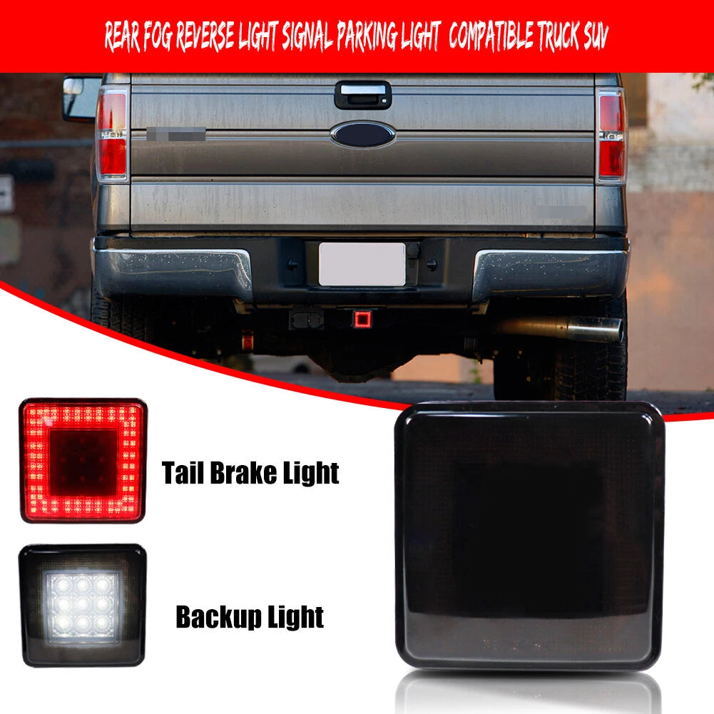 Smoked Lens Brake Backup Light for Towing & Hauling (2")
