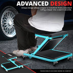 2-in-1 Rolling Creeper Seat for Universal Use (36" x 17" x 5")