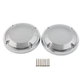 6.5" Saddlebag Lid Speaker Grill Cover for Harley Touring Electra Glide (1983–2020)