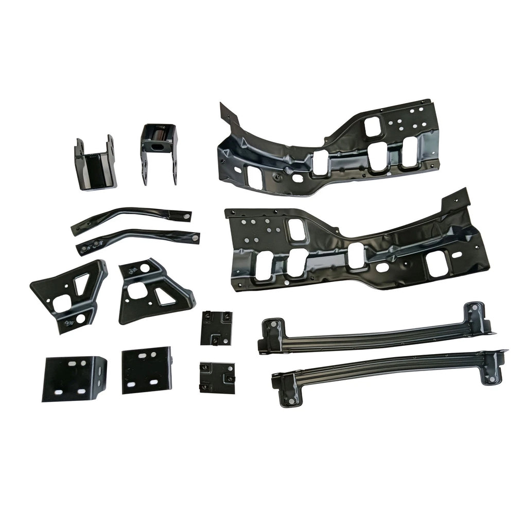 14Pcs Front Bumper Bracket Brace for Chevrolet Silverado 2500HD 3500HD (2011–2014)