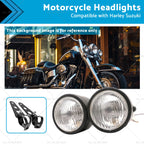 Twin Headlight for Harley Bad Boy FXSTSB (1986–2013)