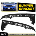 Front Bumper Support Mounting Brackets Pair for Honda (2009–2013) EXV