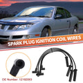 Set of 4 Spark Plug Wire Ignition Coil Cables No. 12192093 for Chevrolet Cavalier (1995–2005)