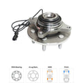 Wheel Hubs for Ford Expedition (2003–2006) Front & Rear 6 Lug 4WD
