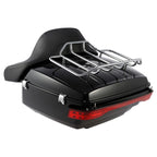 Trunk Luggage Backrest Pad Light Rack for Harley Touring (2009–2013)