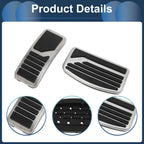 Set of 2 Automatic Footrest Pedals Cover for Mitsubishi Outlander (2013–2020)