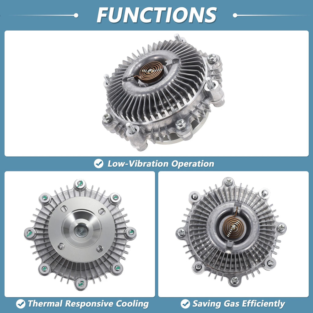 Engine Cooling Fan Clutch for Toyota 4Runner L4 2.4L (1984–1995) No. 274301