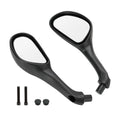 Black Pair of Rear View Mirrors for Gilera Runner 50 125 180 200 (1997–2009)