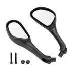 Black Pair of Rear View Mirrors for Gilera Runner 50 125 180 200 (1997–2009)