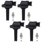 Set of 8 Ignition Coils & Spark Plugs for Saab 9-3 2.0L (2004–2011) 12787707 UF526