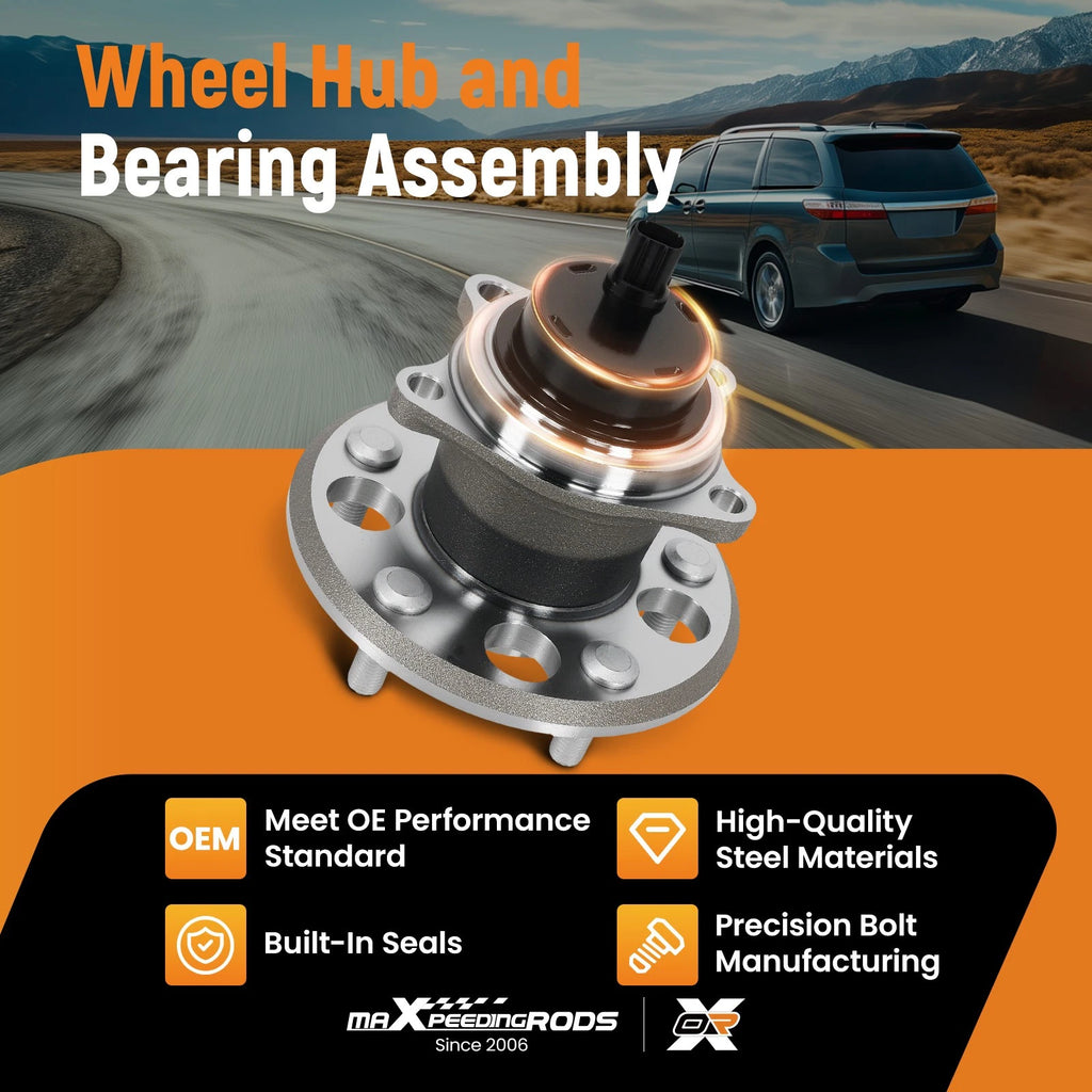Rear Wheel Bearing Hub Assembly for Toyota Sienna (2004–2010)