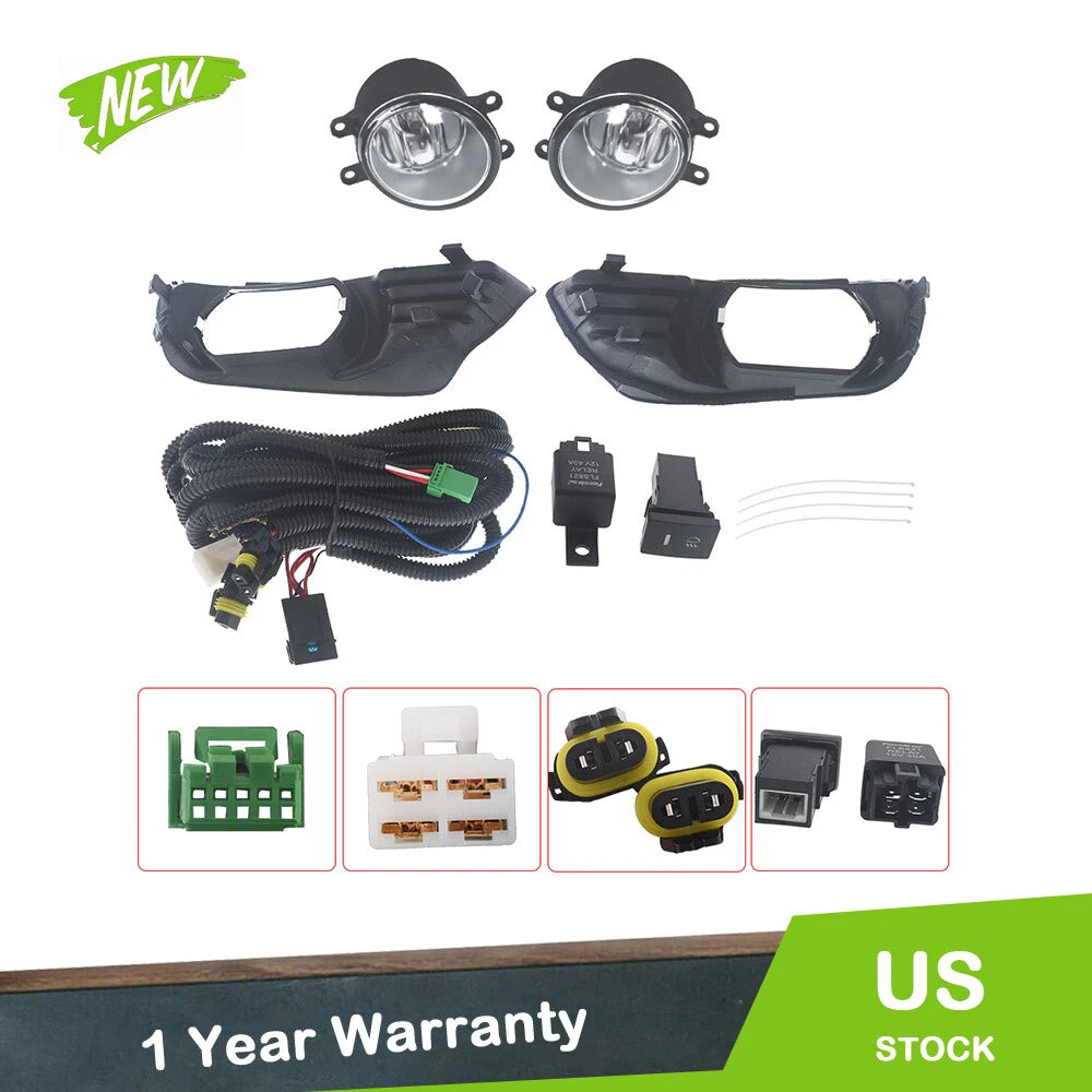 Fog Driving Lights Kit with Switch for Toyota Camry (2007–2009)