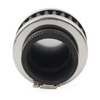42mm Air Intake Filter Cleaner for Motorcycle - Rubber Bend, Steel Mesh
