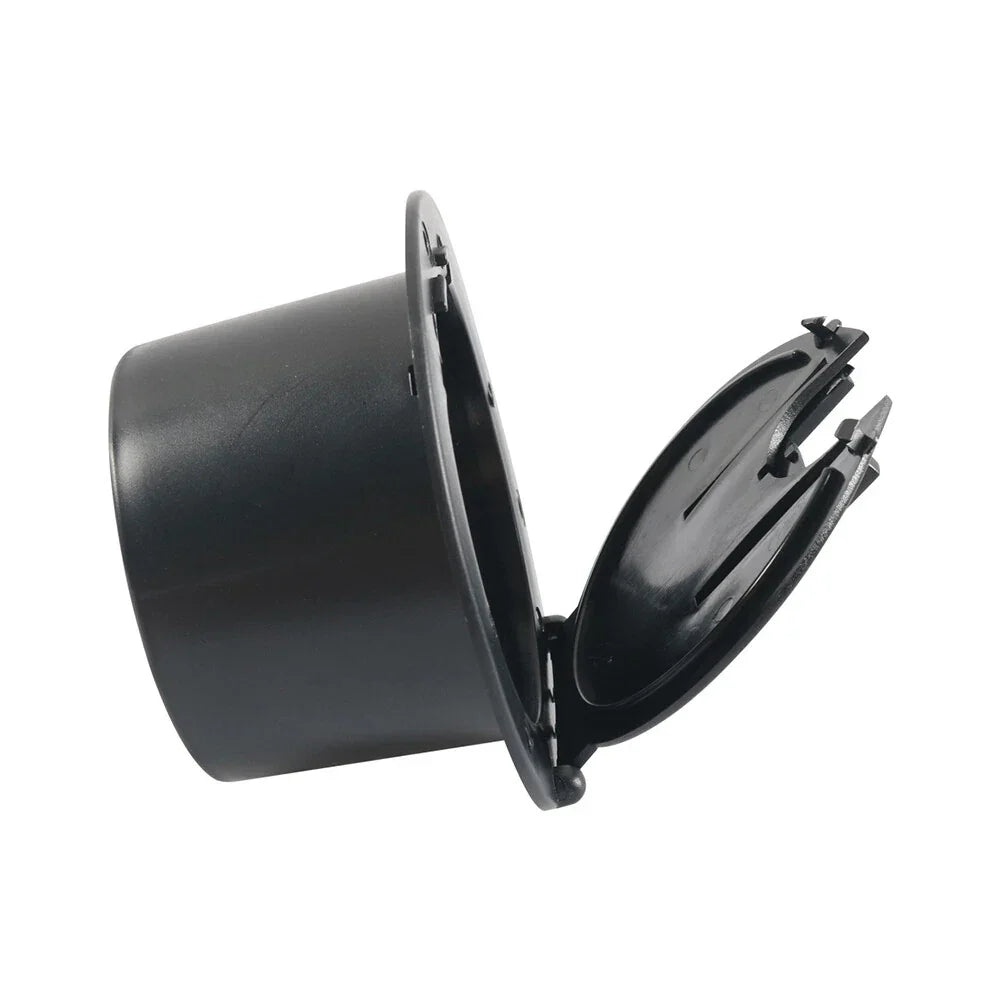 Round Electric Power Cord Cable Hatch Cover for RV Camper Trailer (N/A)