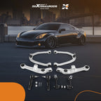 Set of 8 Front Upper Lower Control Arms for Infiniti G35 (2003–2007)