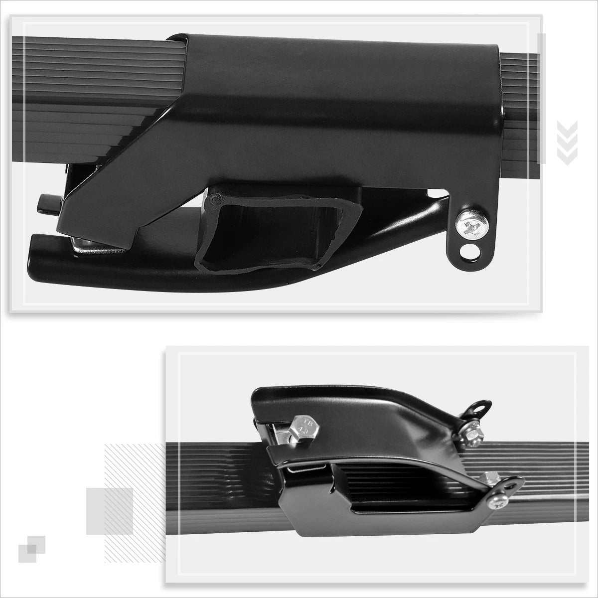 2X Clear Sequential LED 3rd Brake Lights for Ford F250-F550 (1999–2016)