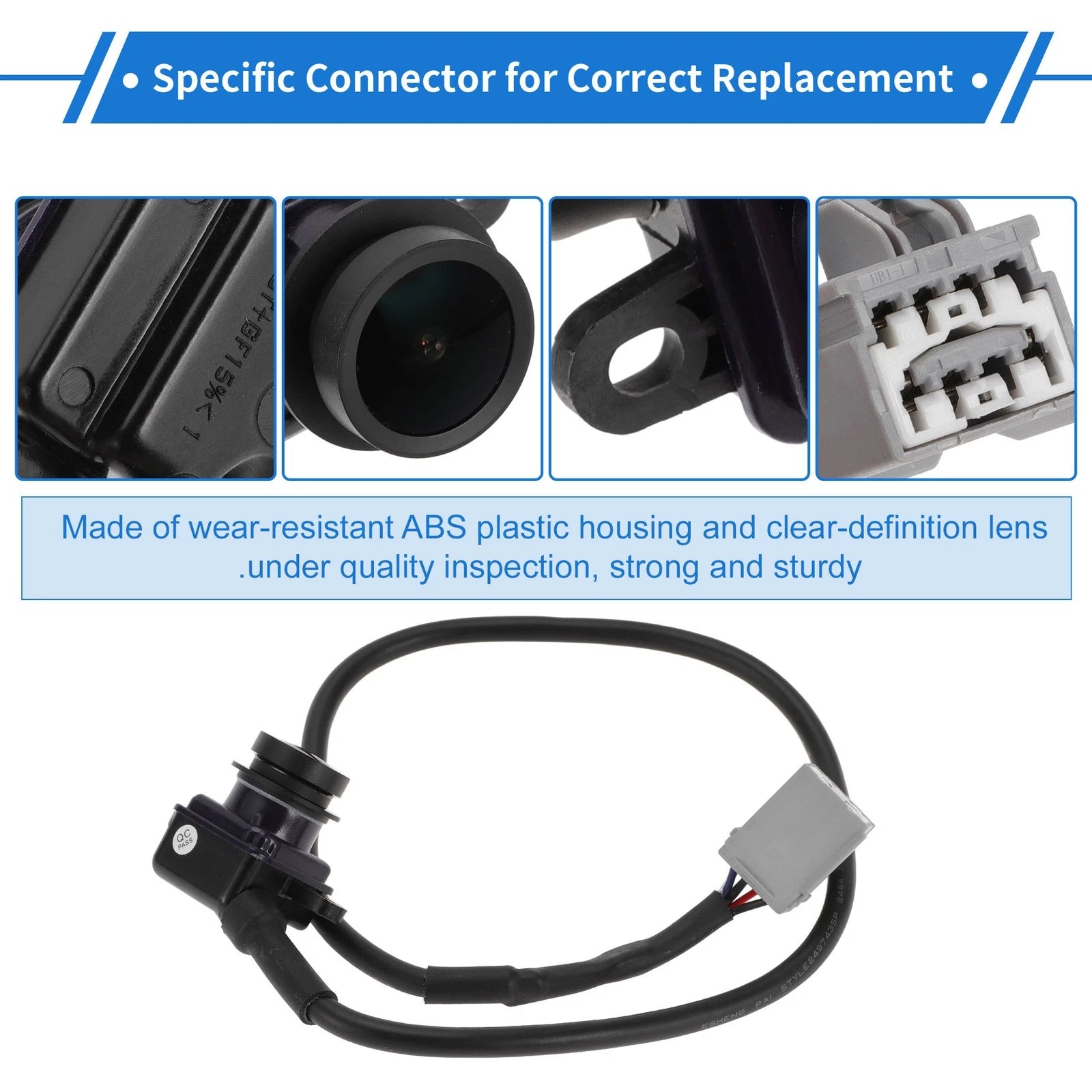 Rear View Camera for Dodge Dart (2013–2016) 120-180 Degree