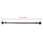 Trailer Axle 2000 lb 4 Lug 72" Hub Face with U-Bolt Kit