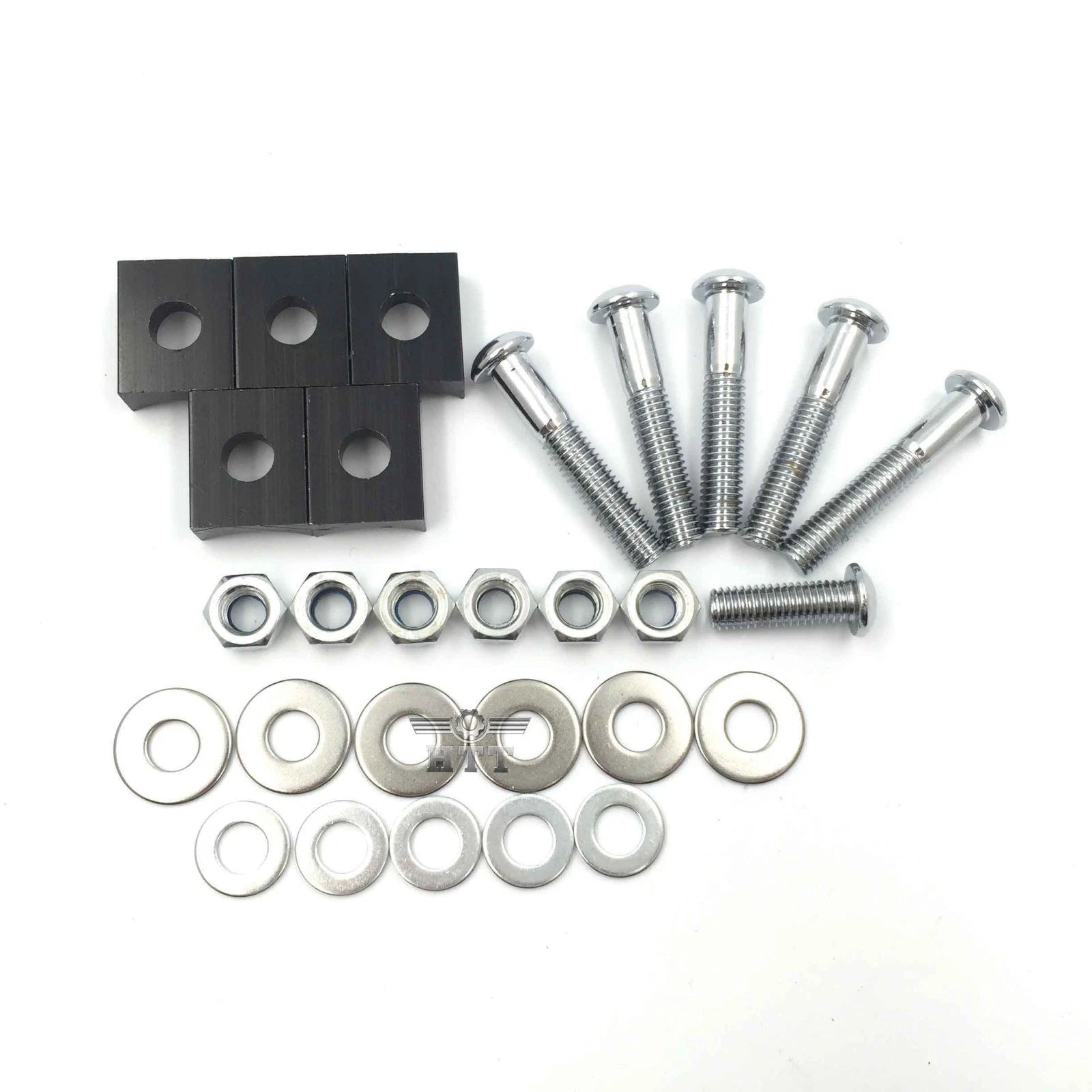 2X Tour-Pak Mounting Bracket Luggage Rack for Harley Touring Road King (1997–2008)
