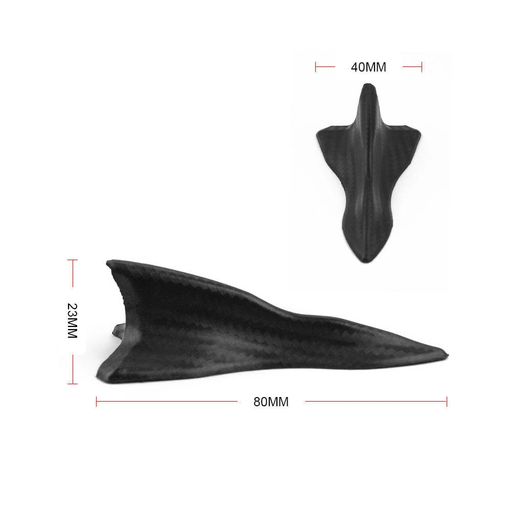 10Pcs Vortex Generator Diffuser Shark Fin Set for Wing Spoiler