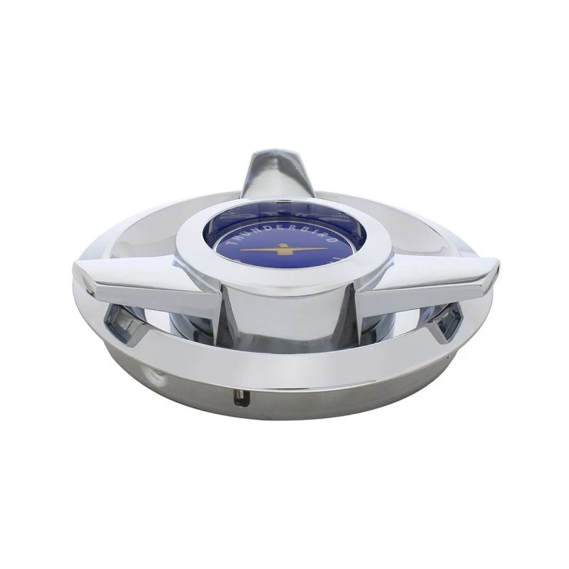 Wire Wheel Spinner Center Hub Caps Replacement Set for Ford Thunderbird (1962–1963)