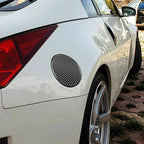 Carbon Fiber Fuel Door Gas Cap Cover for Nissan 350Z (2003-2008)