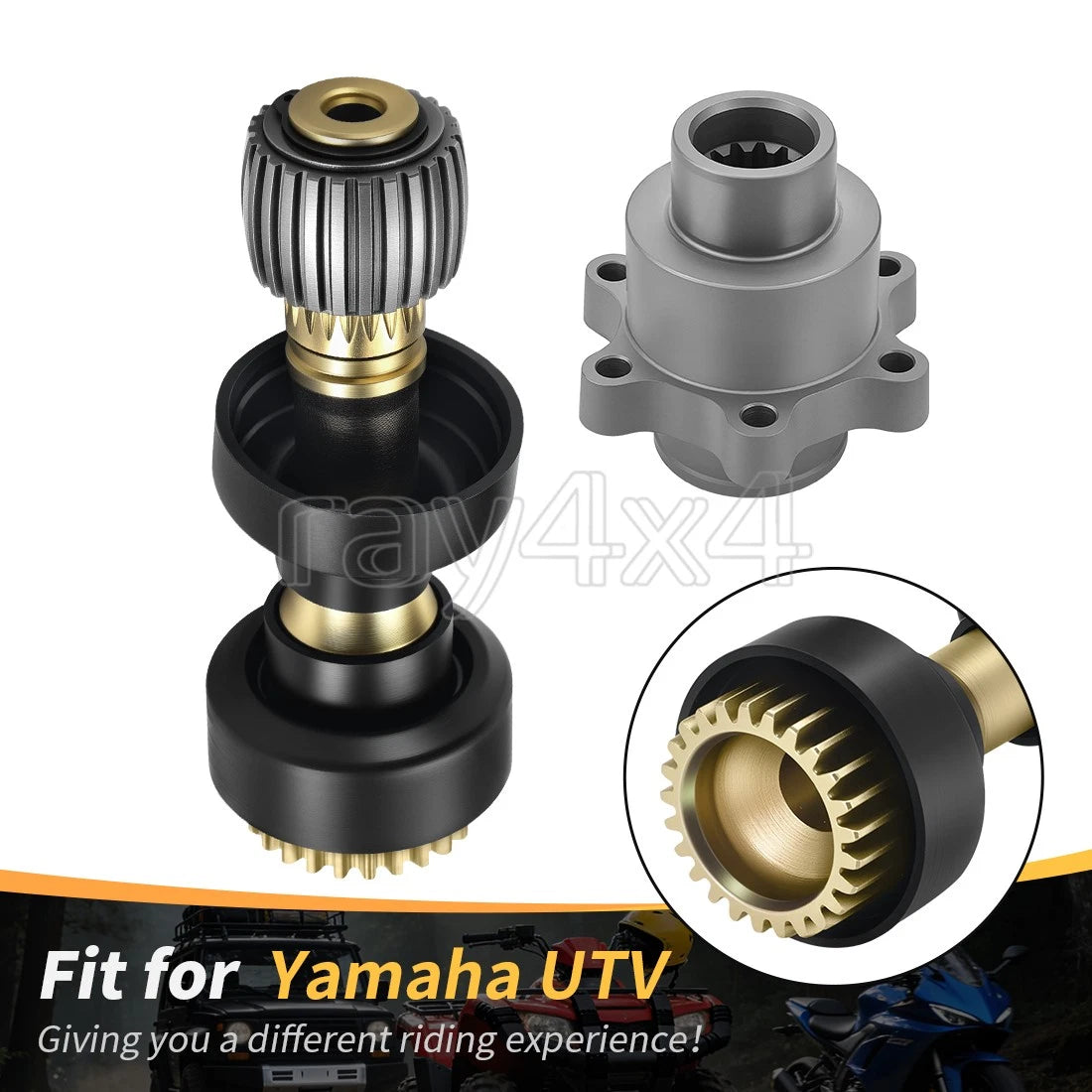 Shaft & Differential Coupler for Yamaha Viking YXM700 (2014–2024) 1XD-G6172-00-00