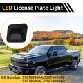 2 x License Plate Lights White for Dodge Ram 1500 2500 3500 (2010-2023)