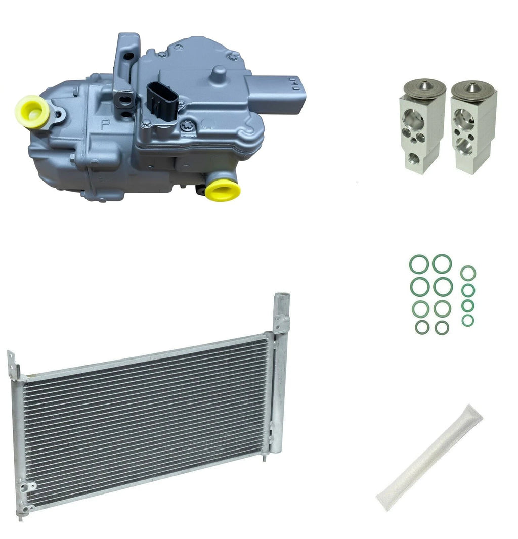 A/C Compressor Kit with Condenser for Toyota Prius 1.8L (2010–2015)