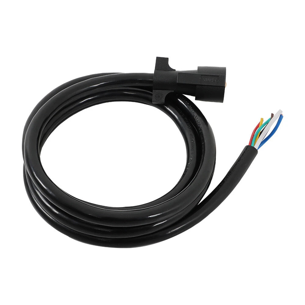 7-Way Trailer Extension Cord for RV Trailer (8 Ft)