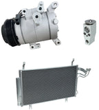 A C Compressor Kit with Condenser Replacement for Mazda CX-5 (2015–2017)