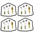 4X Carburetor Repair Kit for Kawasaki 440 LTD KZ440A (1980–1983)