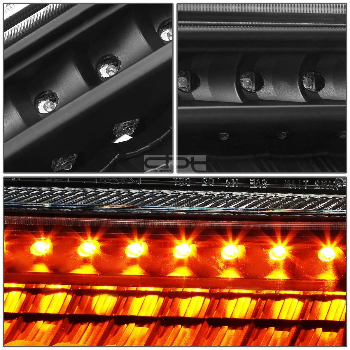 2X LED Signal Headlights for Ford Super Duty (1999–2004)