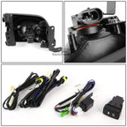 2X Smoked Lens Fog Light Lamp with Switch Wiring for Honda Civic 2006–2008