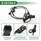 ABS Wheel Speed Sensor No. 59810J3000 for Hyundai Veloster (2019–2021)