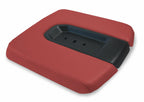Leather Console Lid Bench Seat Cover for Chevrolet Silverado (2019–2020) Red