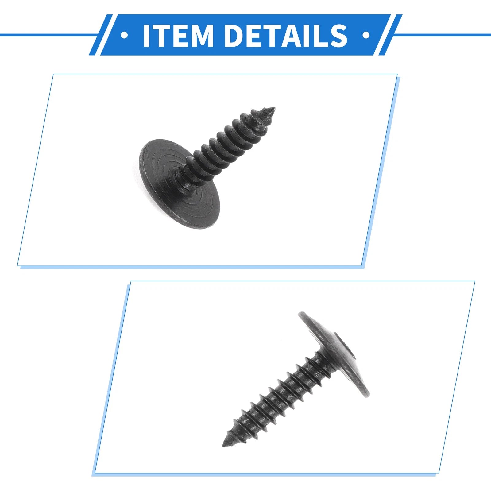 20 Pcs Fender Liner Splash Shield Bumper Cover Screw for Audi A4 (1996–2016)