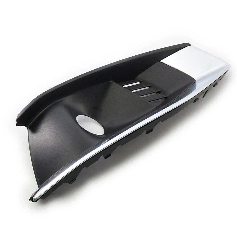 Front Bumper Fog Light Grille Cover Trim for Audi A4L (2020-2022)