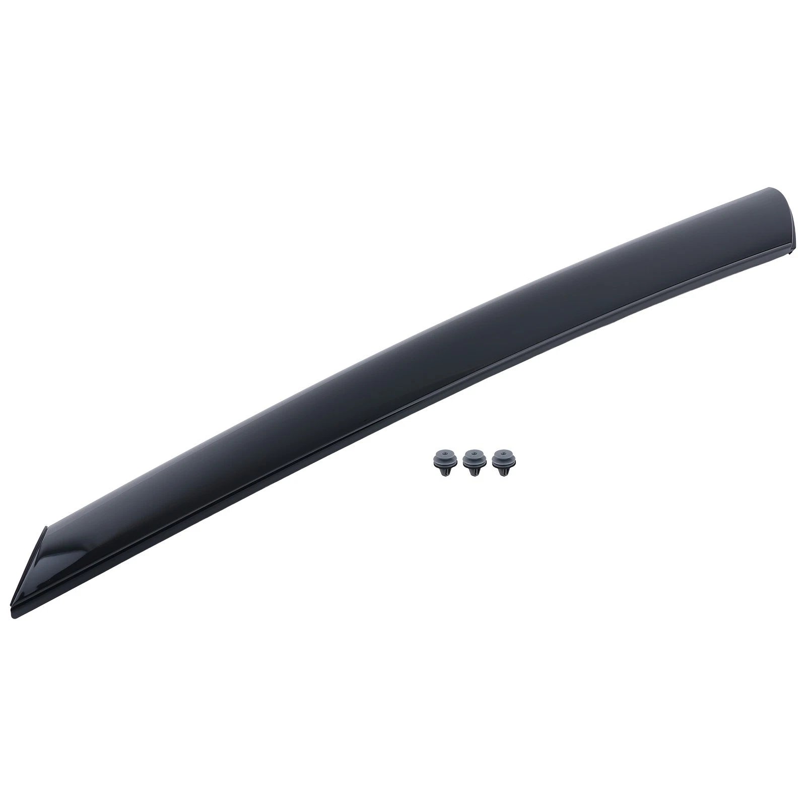 Front Passenger A Pillar Molding for Kia Soul (2010–2013) Black ABS