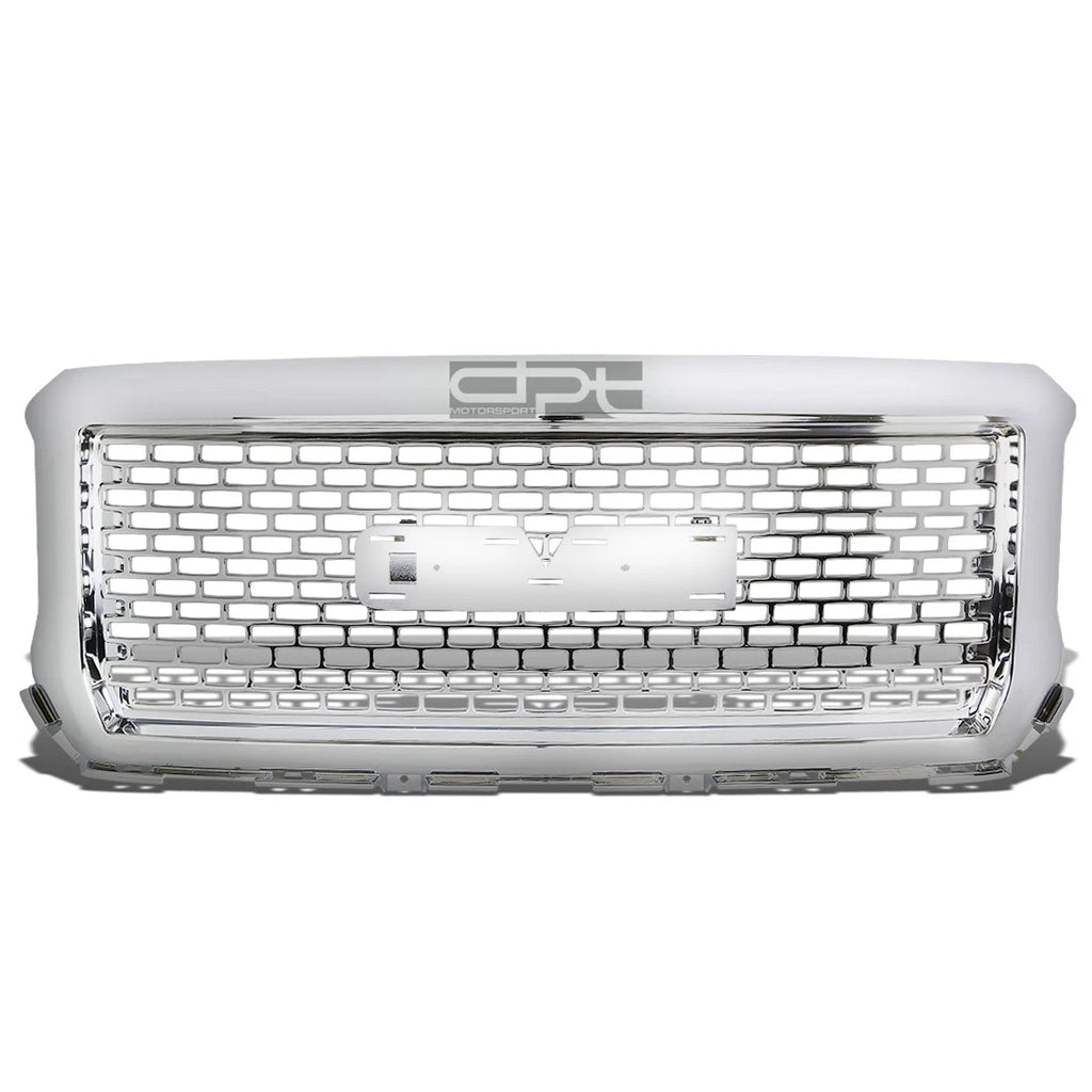 Chrome Front Upper Grille for GMC Sierra 1500 (2014–2015)