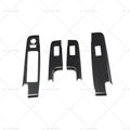 Carbon Fiber Pattern Window Lift Trim for Isuzu D-Max (2021–2023)