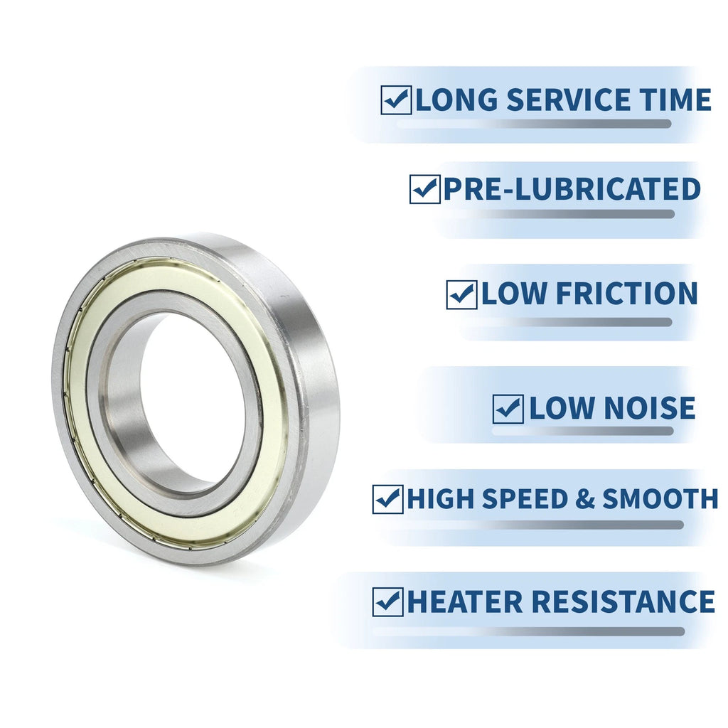 Deep Groove Ball Bearing 6213ZZ for Scooter Skateboard Wheel (65x120x23mm)