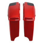 Hard Saddlebags Speaker Lids for Harley Road Glide King (2014–2023) Wicked Red