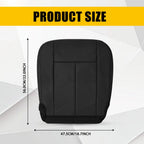Driver Bottom Perforated Leather Seat Cover for Ford Expedition (2015–2017)