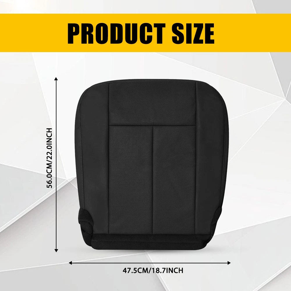 Driver Bottom Perforated Leather Seat Cover for Ford Expedition (2015–2017)