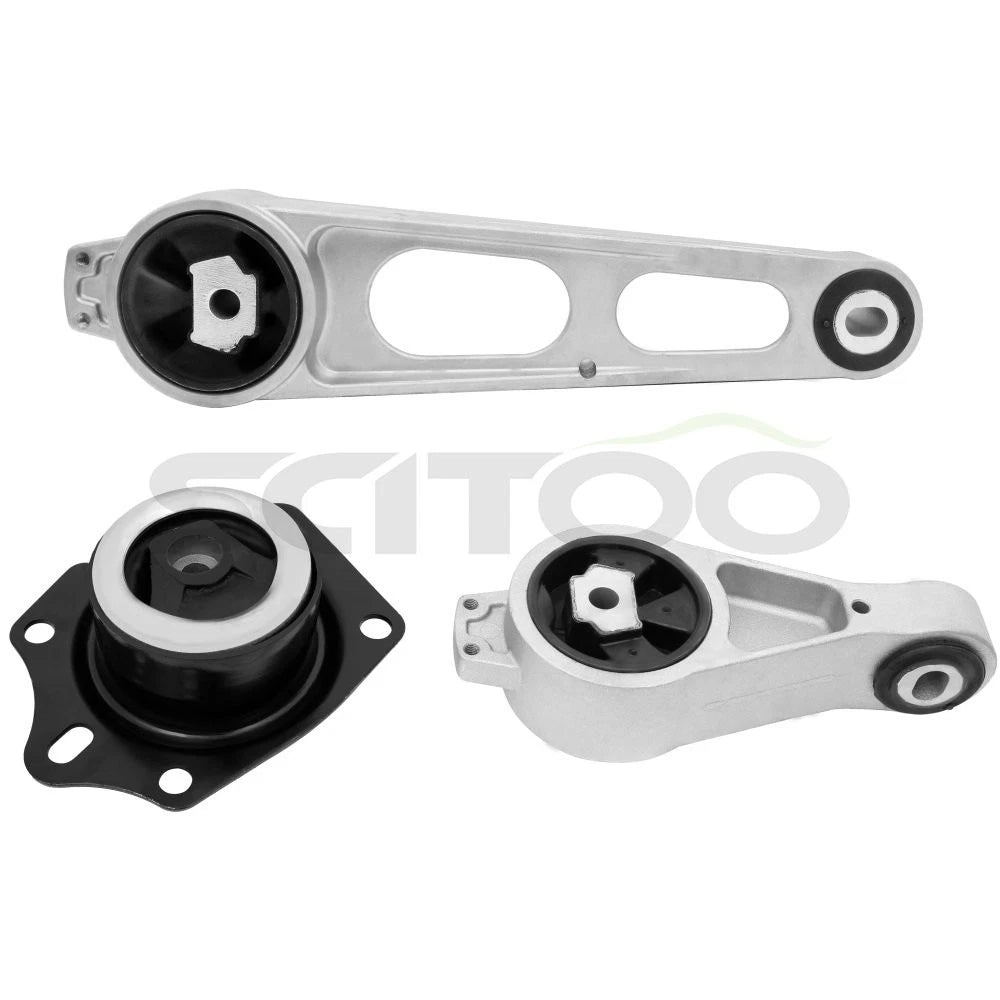 Engine Mount Kit Set of 3 for Dodge Neon, Chrysler PT Cruiser (2002–2003)