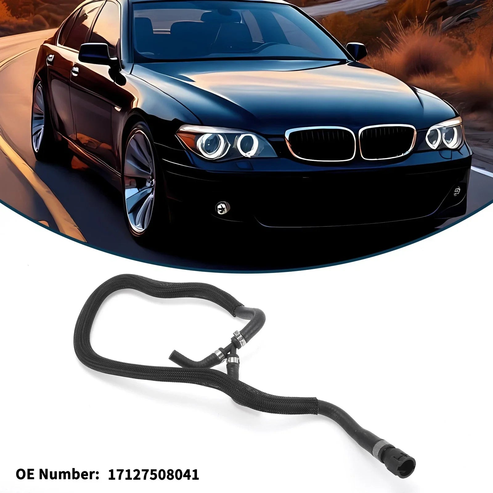 Radiator Hose for BMW 7 Series Cooling Liquid Tube (2003-2008)