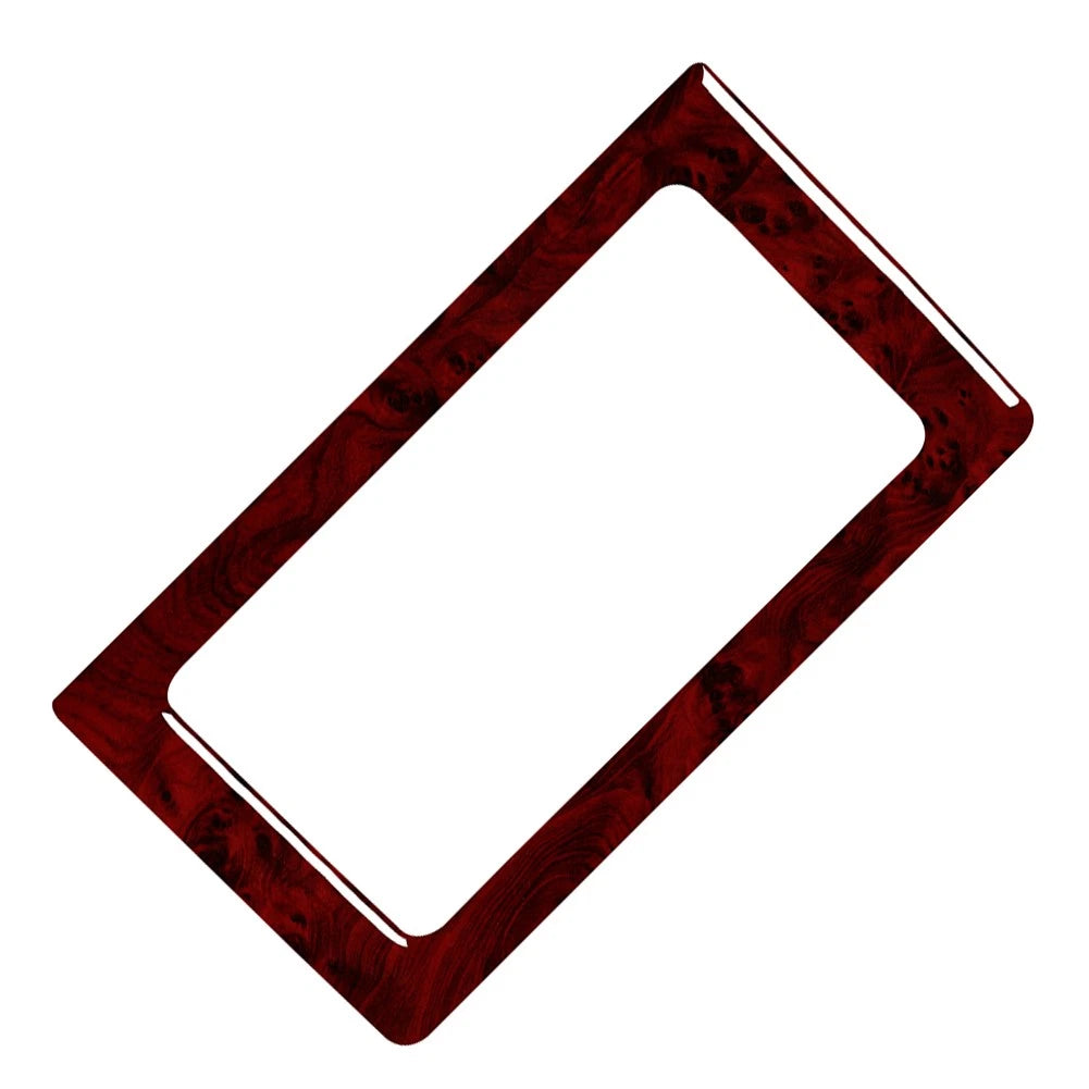 Rear Storage Box Frame Cover Trim for BMW 3 Series E36 (1994–1996) Red Wood Grain