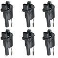 Set of 6 Ignition Coils & NGK Iridium IX Spark Plugs for Silverado 1500 (2014–2018)